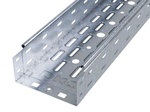 Лоток перфорированный ЛП(0.7) 100Х100Х2000 DKC горячеоцинкованный 35331HDZ (кратно 2)