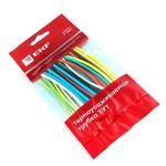 Термоусаживаемая трубка ТУТнг Набор  4,0/2,0 мм  Семь цветов по 3 шт. 100мм EKF (кратно 1)