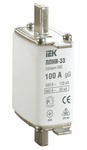 Плавкая вставка предохранитель габарит    00С 100А  IEK ППНИ-33