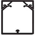 Кабель-канал БЕЛЫЙ 60x60 с крышкой с направляющими для установки разделителей 01784 DKC TA-GN (кратно 2м)