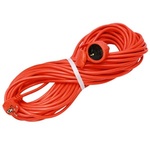 Удлинитель-шнур одно гнездо 10м IP54 без заземления ПВС 2х1 2200Вт оранжевый UNIVersal 9632777