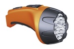 Фонарь светодиодный Рекорд PM-0115 аккумуляторный оранжевый