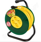 Удлинитель на катушке с заземлением 4 гнезда 50м ПВС3х1,5 3700Вт на катушке Союз (Универсал) 481S-3605