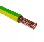 Провод медный ПуГВ 35 (ПВ-3 35) желто-зеленый