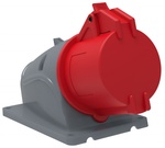 Розетка IEK 124 3Р+РЕ 32А 6ч/380-415В IP44 стационарная MAGNUM