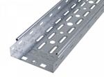 Лоток перфорированный ЛП(0.7) 100Х50Х3000 DKC горячеоцинкованный 35262HDZ (кратно 3)