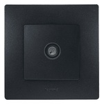 Розетка механизм TV "Звезда" LEGRAND ETIKA АНТРАЦИТ 672651