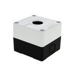 Корпус EKF КП101 1 кнопка белый пластиковый (кратно 1)