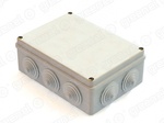 Коробка распределительная, открытая установка  190х140х70 IP55 10 вводов Greenel  GE41244