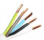 Провод бытовой ПВС 5х1,5 белый ГОСТ (бухта 100)