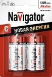 Батарейка C Navigator NBT-NE-LR14-BP2 94 754 (кратно 2)