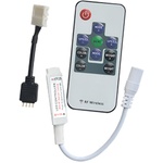 Ecola LED strip RGB RF  mini controller 6A 72W 12V (144W 24V) с переходником и радиопультом управления /CRFM72ESB/