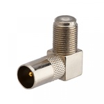 Переходник F-гнездо - TV-штекер угловой PROCONNECT (05-4311-4) 05-4311-4