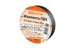 Изолента ПВХ черная 15мм 20м TDM