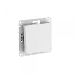 Выключатель одноклавишный схема 1 10АХ ATLASDESIGN механизм БЕЛЫЙ быстрозажимные клеммы