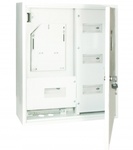 Щит учетно-распределительный наверсной TDM ЩУРН-3/24 560х480х165 1-дверный Народный