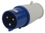 Вилка кабельная 023  16А  2P+PE 220В IP44 ЭРА переносная