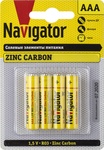 Батарейка AAA Navigator NBT-NS-R03-BP4 94 767 (кратно 4)