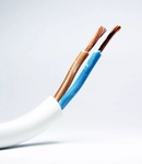 Провод бытовой ПВС 2х6 белый ГОСТ (бухта 100)