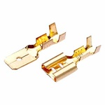 Разъём РП-М 2,5-(6,3) плоский КВТ  (кратно 100)