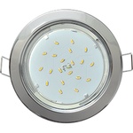 Светильник точечный Ecola GX53 H4 220V GX53 встраиваемый потолочный 38*106 хром FC53H4ECB