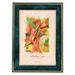 Фоторамка Emafyl 15 285 (267) 21х30, малахит с 2-мя золотистыми полосками