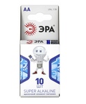 Батарейка AA ЭРА LR6 BL10 (кратно 10)