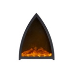 Светильник ФАZА FL-H37USB (треугольный) Камин имитация живого огня