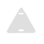 Бирка кабельная маркировочная У-136 (треугольник) РосДюбель (кратно 100)