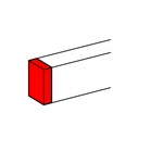 Заглушка  цвет белый 80x35/50  Legrand  DLP  10722