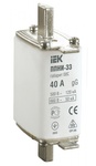 Плавкая вставка предохранитель габарит    00С  40А IEK ППНИ-33