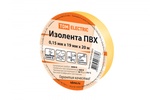 Изолента ПВХ желтая 19мм 20м TDM