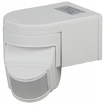 Датчик движения MD 012 ЭРА Датчик движения белый, макс. нагрузка 1100Вт, угол обзора 180град., даль