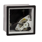 Амперметр EKF AMA-721 (без шкалы) аналоговый на панель 72х72 квадратный вырез трансформаторное подключение (кратно 1)