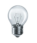 Стандартная лампа накаливания шарик прозрачный Navigator С45 60Вт 230В E27 (кратно 10)