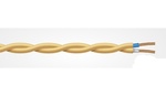 Провод витой ретро ПВХ 2х1,5 МезонинЪ Песочное Золото GE70141-32 (бухта 50) (кратно 50)