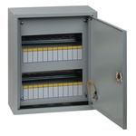 Щит ЩРН 24 350х300х120 IP31 пласт. замок EKF (кратно 1)