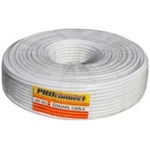 Кабель радиочастотный RG-6U (48%) 75Ом (бухта 50) белый PROCONNECT (омедненка) (01-2205-50)