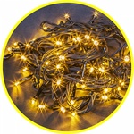 Гирлянда "Нить" ВНУТРЕННЯЯ IP20 6,5м 8 режимов ТЕПЛЫЙ БЕЛЫЙ СВЕТ ПРОВОД ЗЕЛЕНЫЙ 220В Navigator 61804