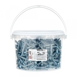 Дюбель-гвоздь гриб. 6х40 полипропилен (500 шт) - ведро Tech-Krep