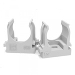 Крепеж-клипса универсальная 20мм серая для монтажного пистолета Промрукав в п/э (100шт/900шт уп/кор) (кратно 100)