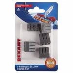 REXANT Клемма соед. с пастой, 6-проводная до 2,5 мм2 (5шт.) 06-0208-B5 06-0208-B5