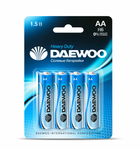 Батарейка AA Daewoo R6 Heavy Duty 2021 DB/SR4 (кратно 4)