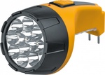 Фонарь светодиодный Navigator NPT-CP05-ACCU 94 953 прожектор 2 режима 12+10LED аккумулятор 4V0,9Ah прямая зарядка 220V желтый пластик
