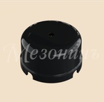 МезонинЪ Усадьба Черный Короб распределительный Пластик D78мм, высота 43мм, IP20 GE30236-05