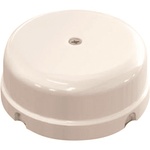 Короб фарфоровый распределительный D 80мм, H 33мм МезонинЪ Белый IP20 GE70235-01