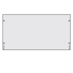 DKC R5PRK12 Панель сплошная, 19", высота 12 U, для шкафов DAE/CQE