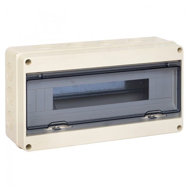 Бокс навесной ЩРН-П 18 IP65 (199х366х106) EKF  ЩРН-ПГ-18 IP65 (кратно 1)