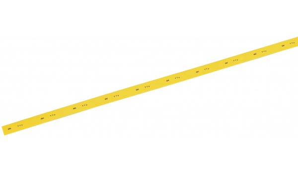 Трубка термоусадочная IEK ТТУ 16/8 желтая 1 м