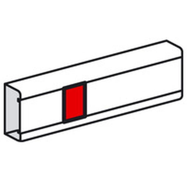 Накладка  цвет белый 75мм  на крышку  Legrand  METRA   638001